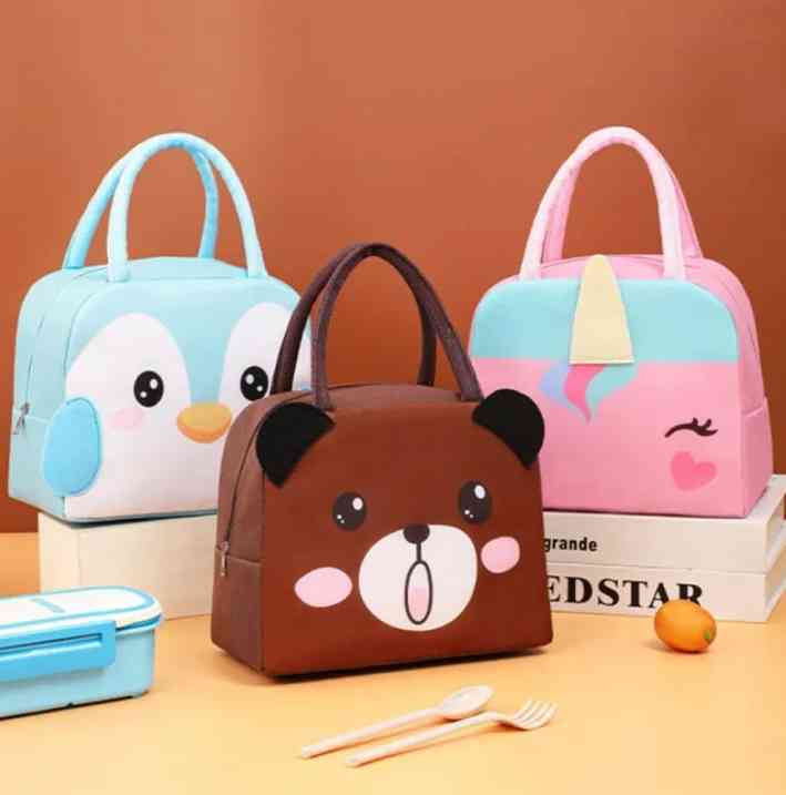 Kids Animal Design Lunch Bag